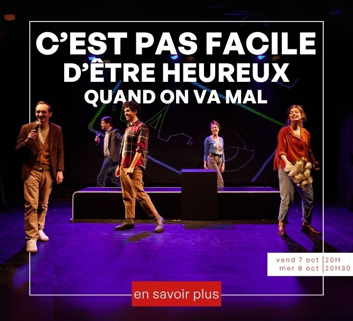 C'est pas facile d'être heureux quand on va mal - anthéa